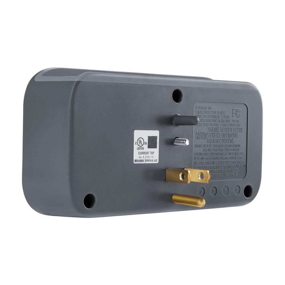 3Outlet Surge Protectr Wll Mnt