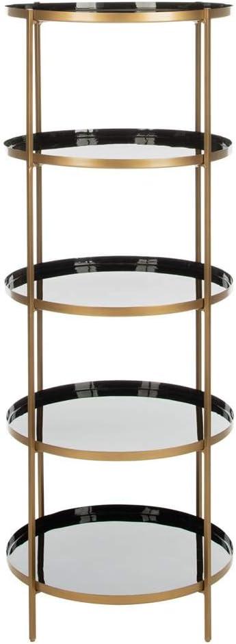 Everly Quinn Enamel Etagere Bookcase