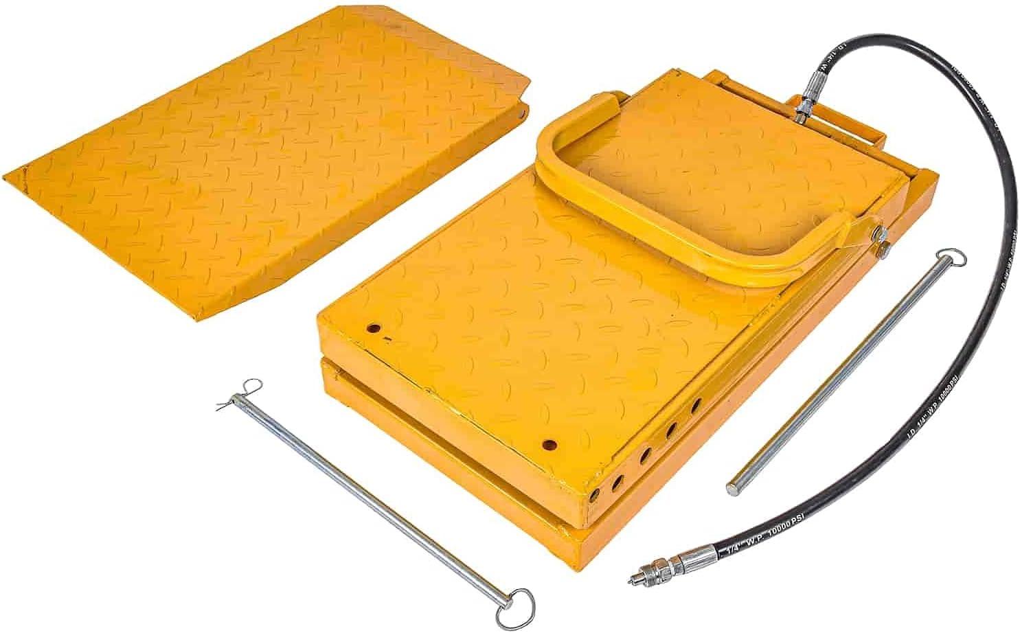 JEGS 79025 Hydraulic Car Lift Ramps Capacity: 3000 lbs./pair Lift Range: 5.10 in