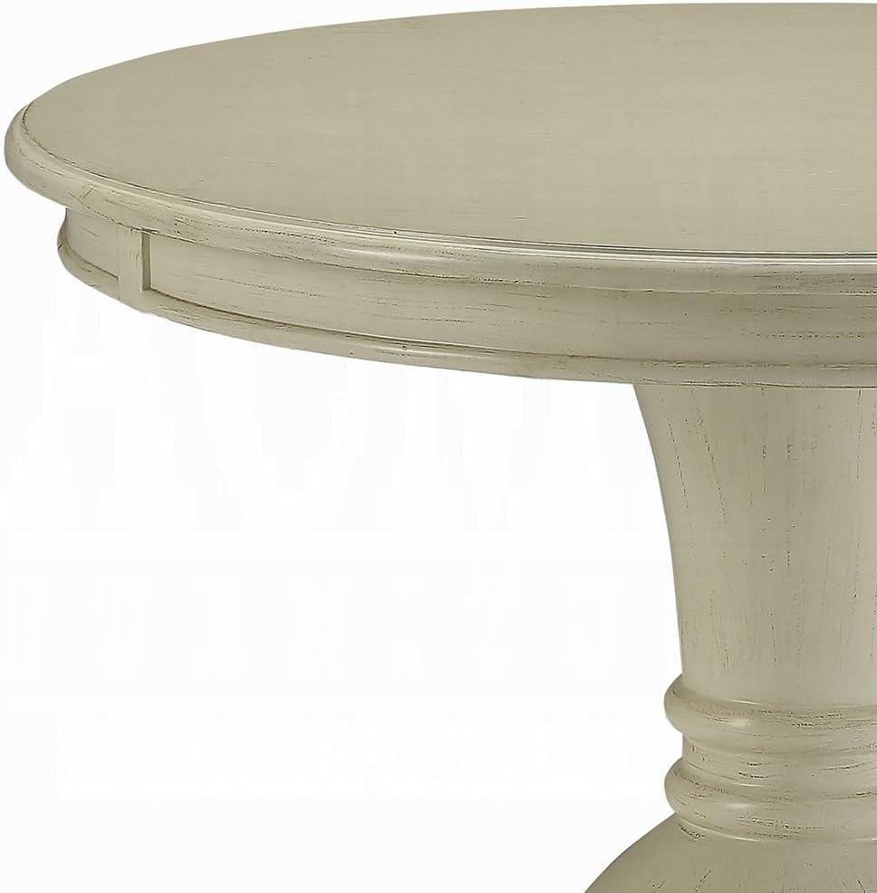 Pedestal End Table