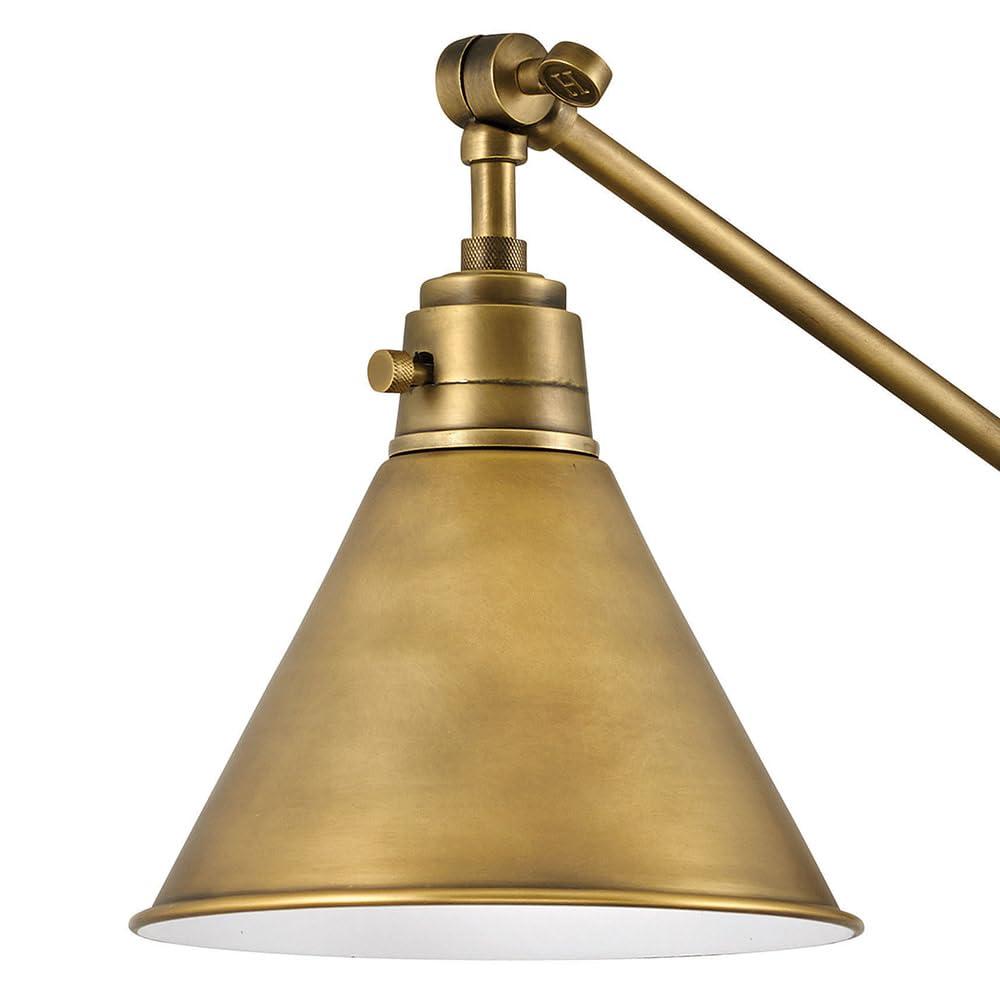 Lennon Plug-In Task Sconce - Brass