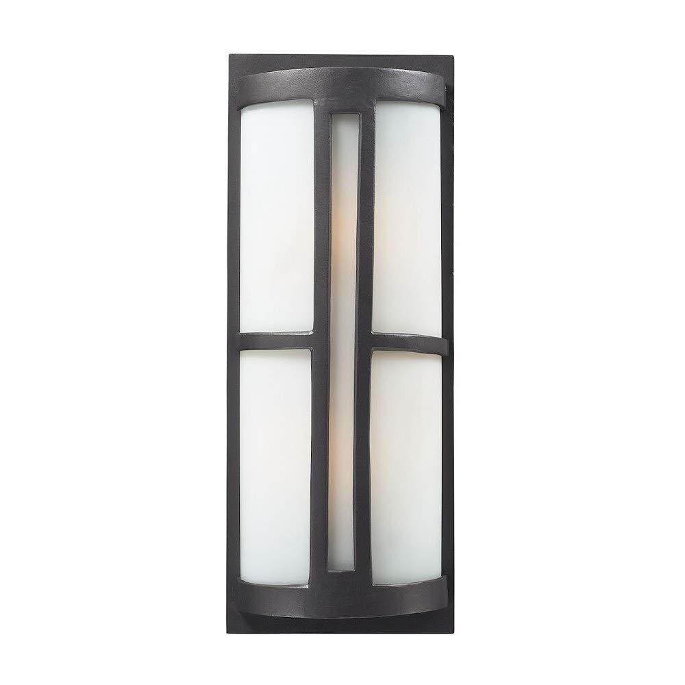 Westmore by ELK Lighting Nottingham 2 -Light 22-in H Gray Hardwired Outdoor Wall Light