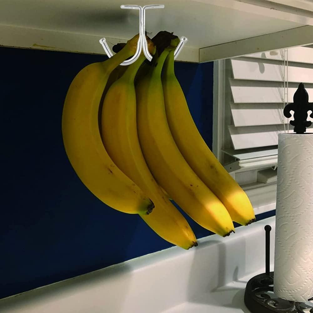 10 Pcs Double Prong Ceiling Hook, Under Cabinet Hooks, Heavy Duty Hook Under Wardrobe Organizer for Hanging Home Office Kitchen Utensils Keys Towel Bags Towel Cup, Garden Plant Hanger Hooks