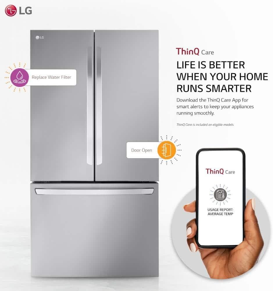 27 Cu. Ft. Smart Counter-Depth MAXFrench Door Refrigerator