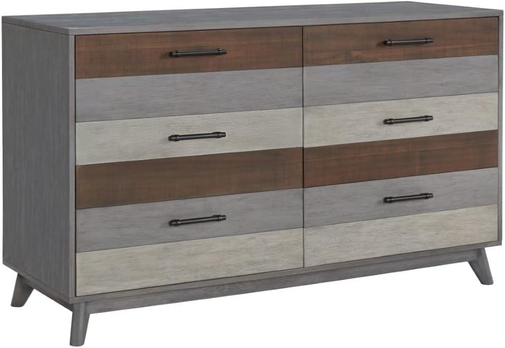 Cascade 6 Drawer Dresser