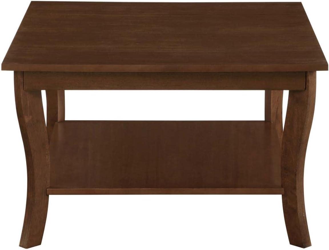 Convenience Concepts American Heritage Square Coffee Table, Multiple Finishes