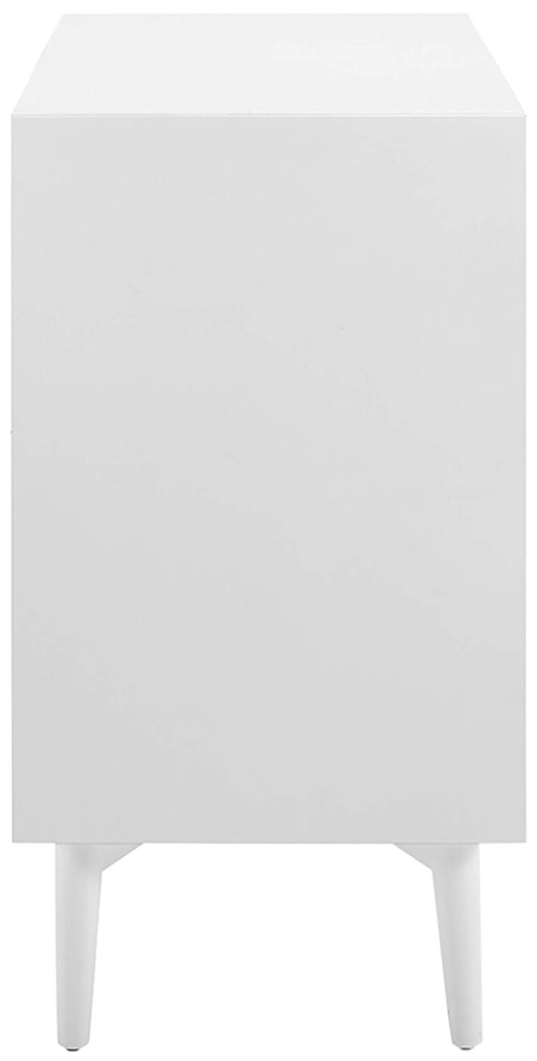Crosley Landon 2 Door Bar Cabinet in White