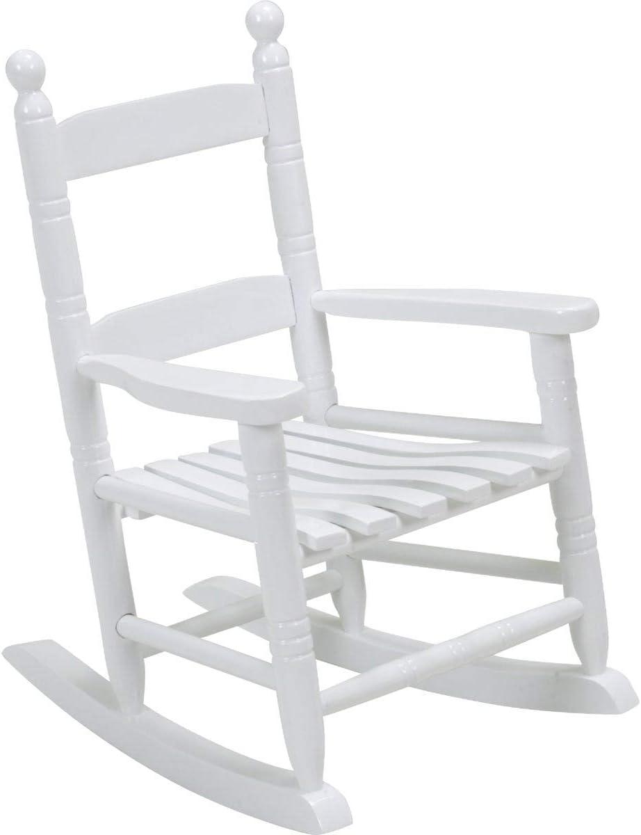 Jack Post Children's Rocker in White