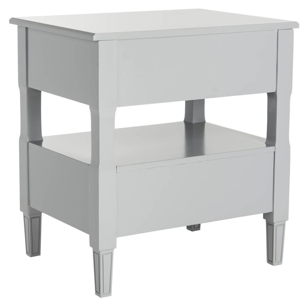 Jenson Night Stand - FOX6277C - Grey - Safavieh Couture