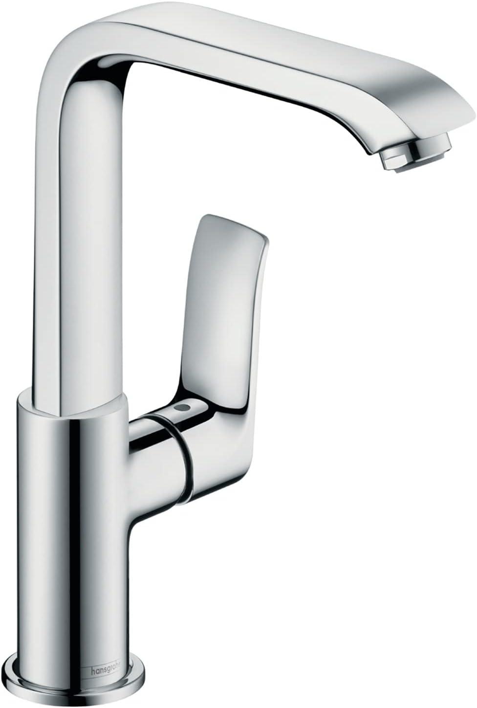 Modern Brushed Nickel Single Hole Vessel Faucet with Eco-Friendly Design