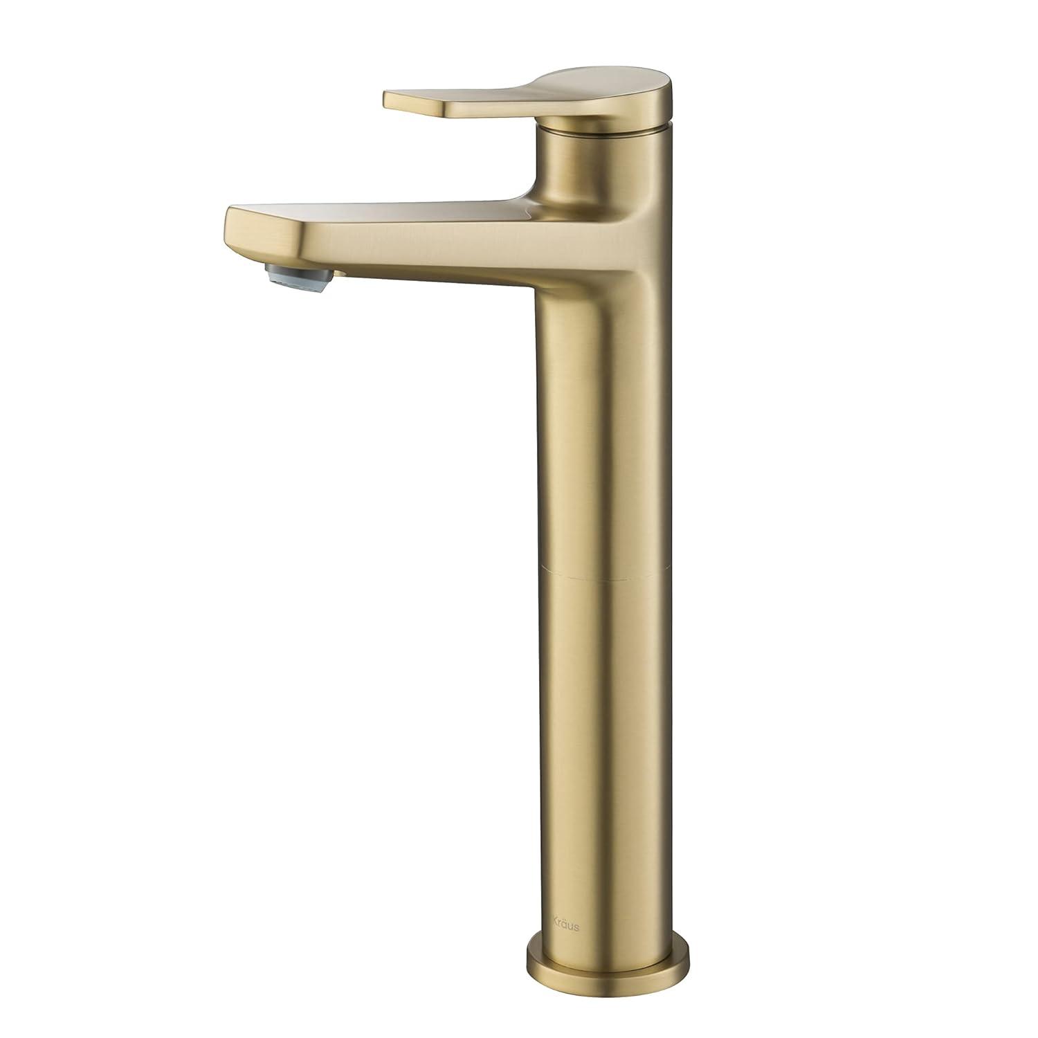Kraus Indy Single Hole Bathroom Faucet (Set of 2) KVF-1400SFS-2PK