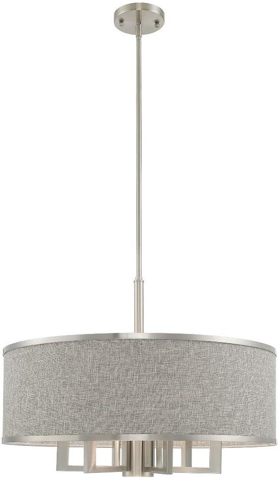 Livex Lighting Park Ridge 6 - Light Chandelier in  Brushed Nickel