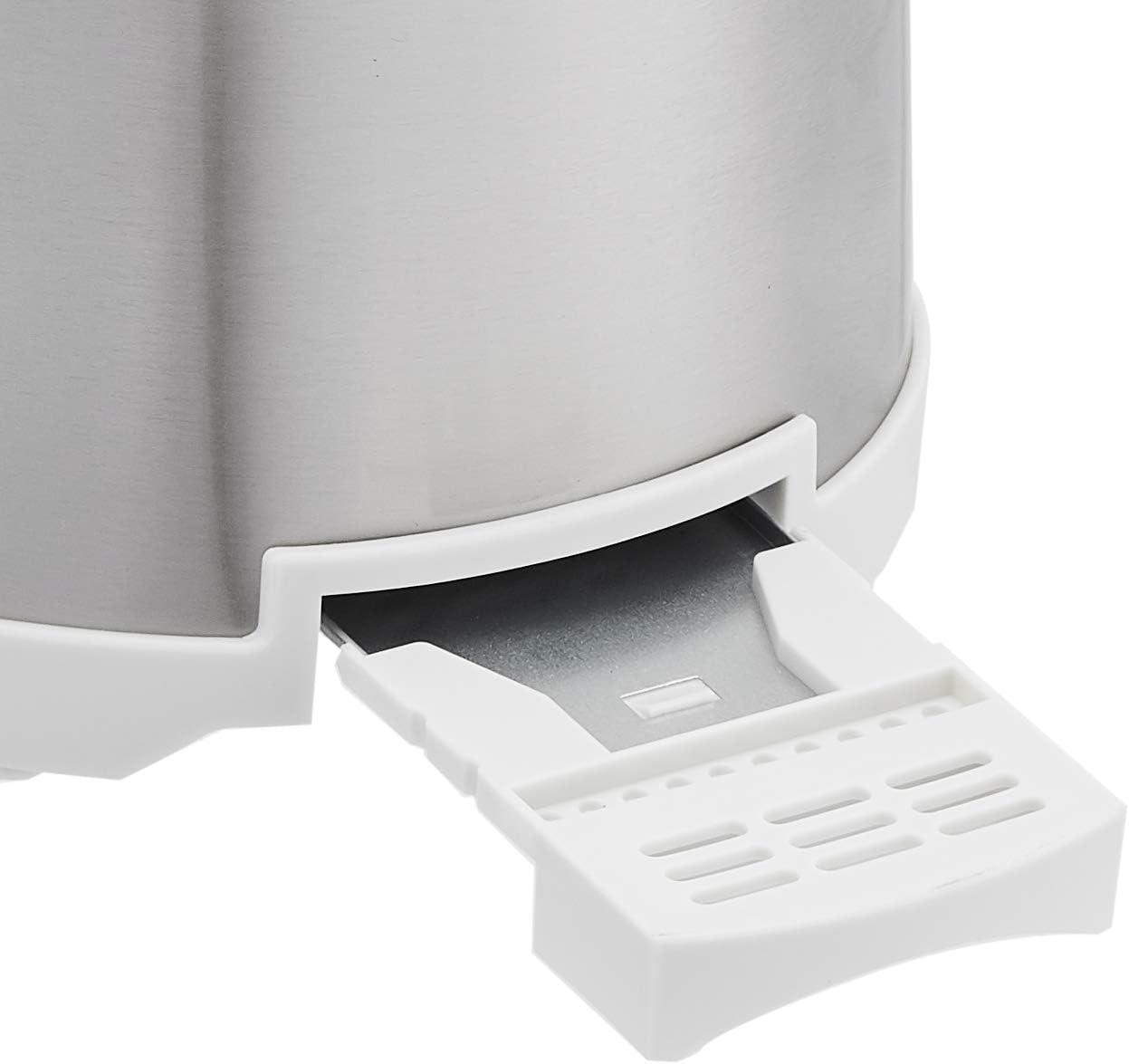 UZOPAL 800W 2-Slice Toaster with 6 Browning Settings, Removable Crumb Tray, Cancel Button