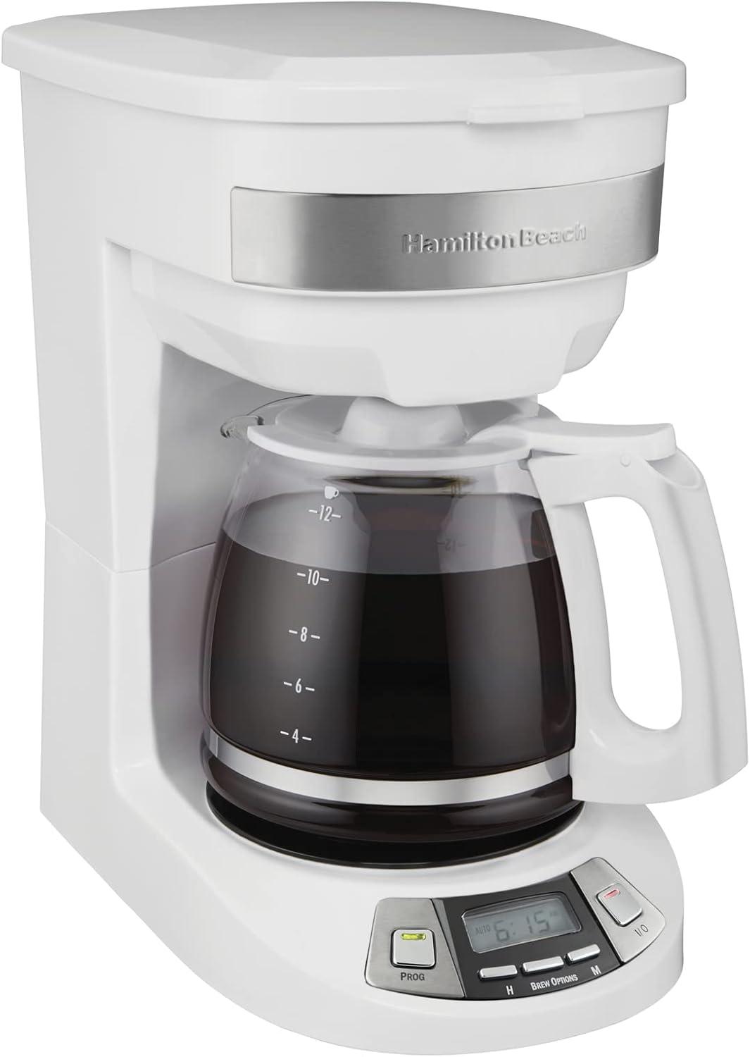 Hamilton Beach® Programmable Coffee Maker 12 Cup Capacity