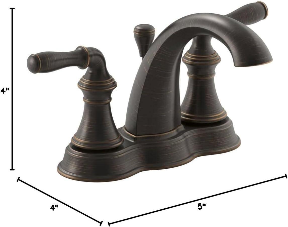 Kohler Devonshire Centerset Bathroom Sink Faucet, 1.2 gpm
