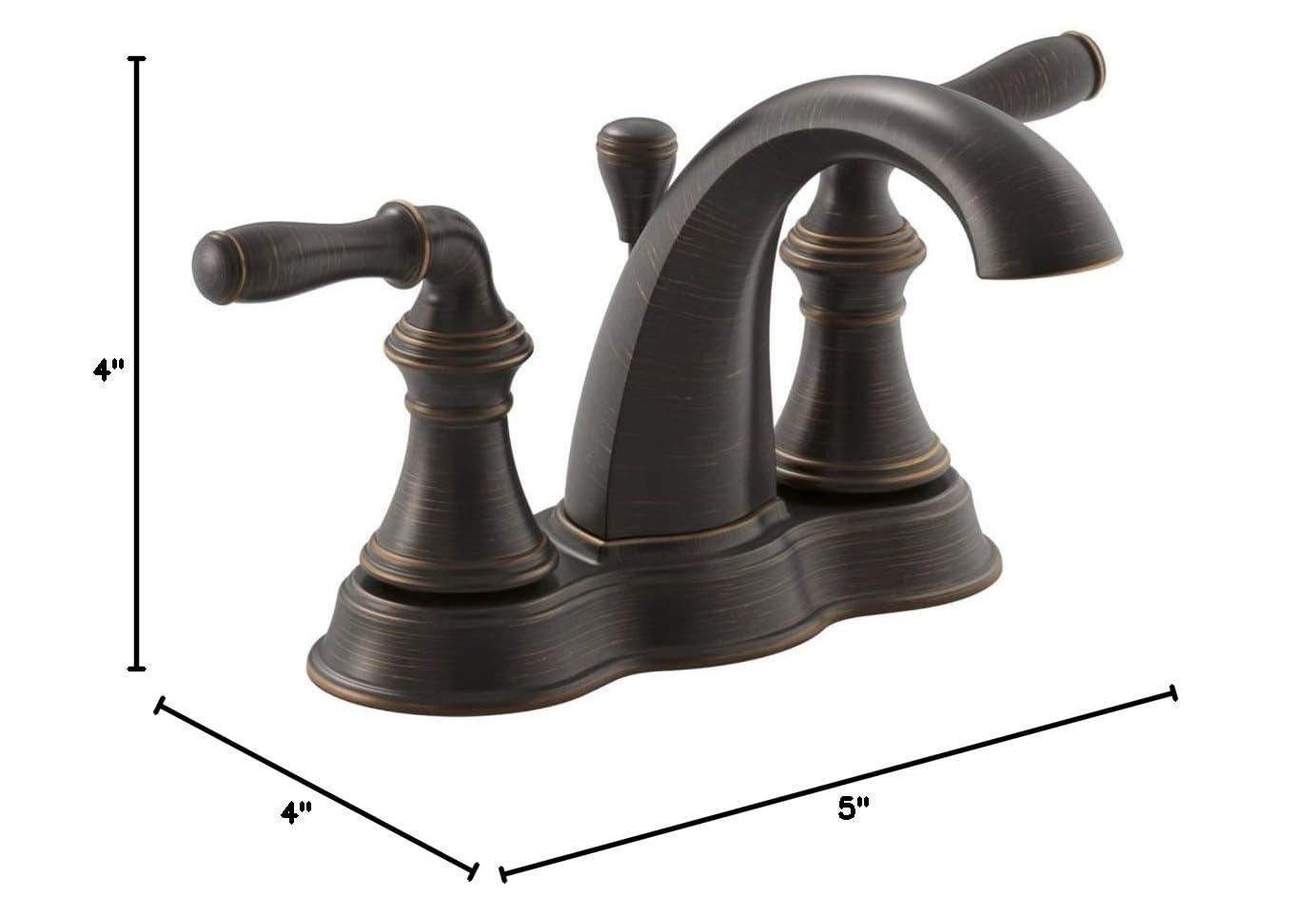 Kohler Devonshire Centerset Bathroom Sink Faucet, 1.2 gpm