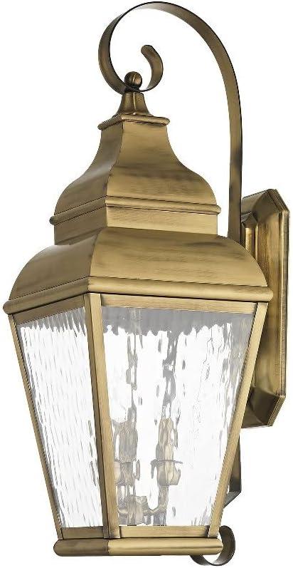 Livex Lighting Exeter 3 - Light Wall Light in  Black