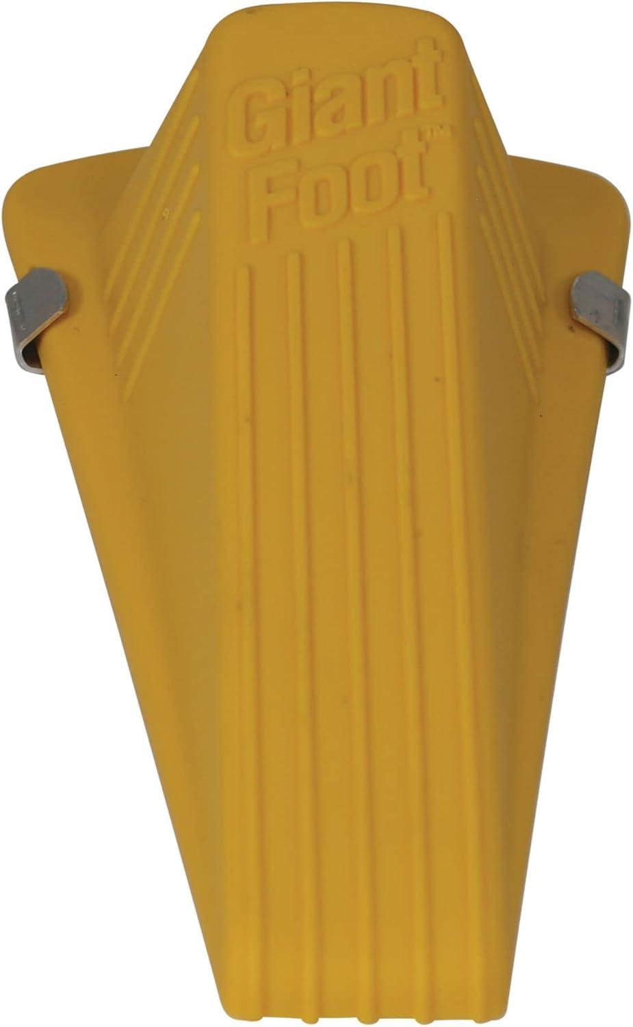 Fluorescent Yellow Magnetic Rubber Doorstop Wedge