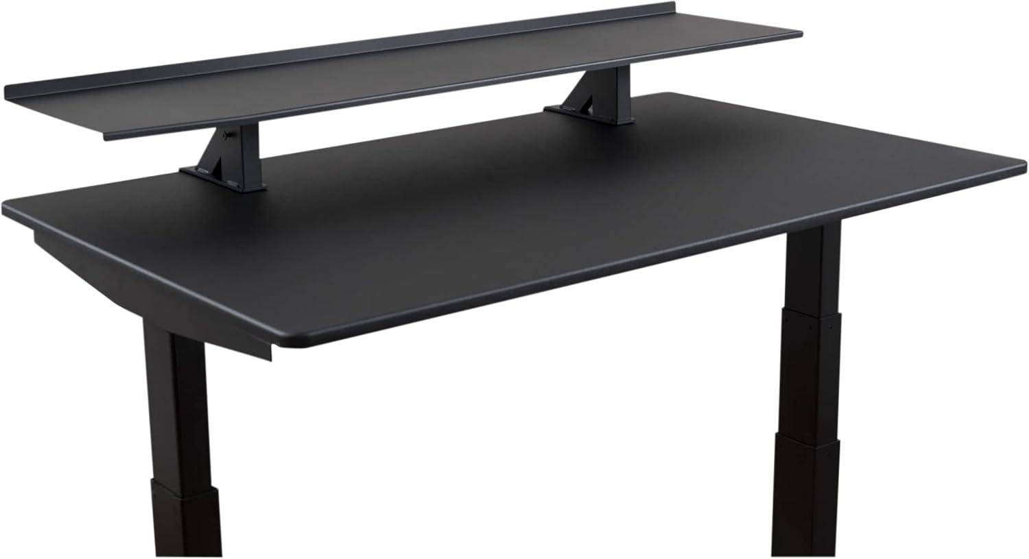 Stand Up Desk Store Clamp-On Adjustable Height Desk Shelf Monitor Stand