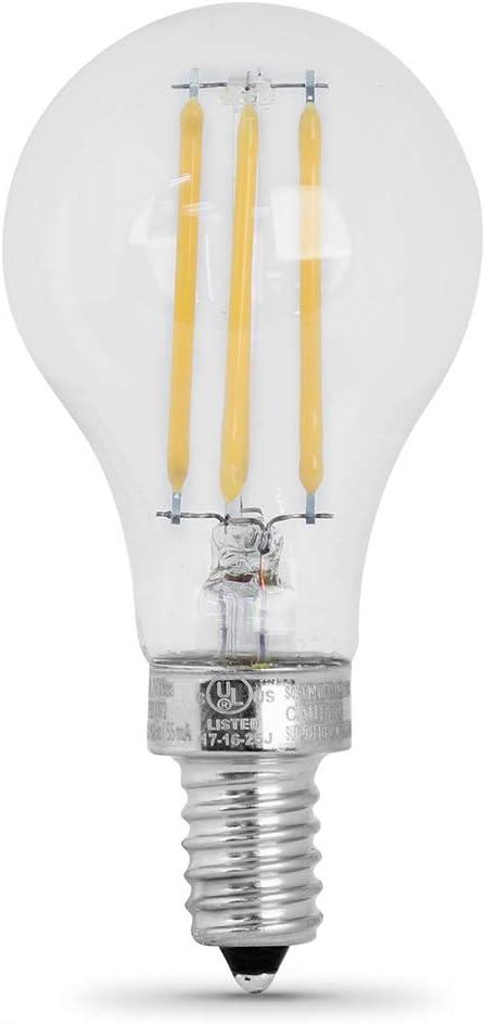 Clear Soft White Filament LED Bulb for Indoor/Outdoor Use
