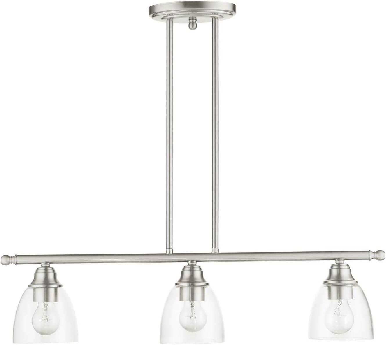 Livex Lighting Montgomery 3 - Light Chandelier in  Brushed Nickel