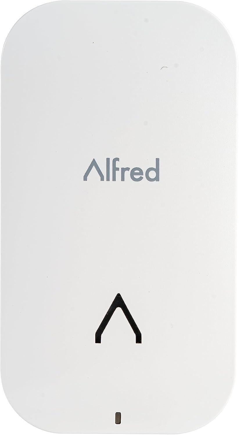 Alfred Matte White Wireless Smart Home Automation Hub