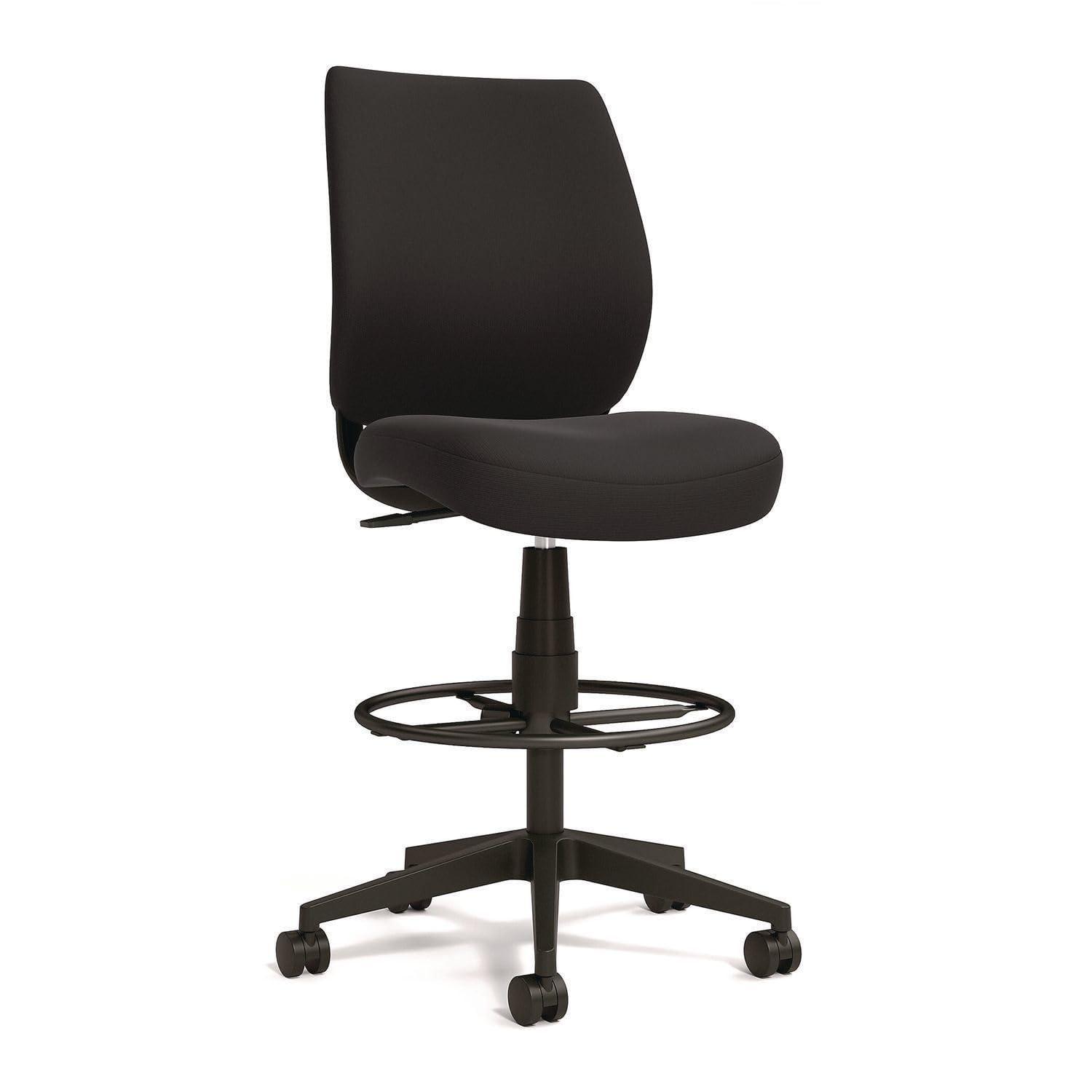 Alera Wessex Drafting Stool - Black