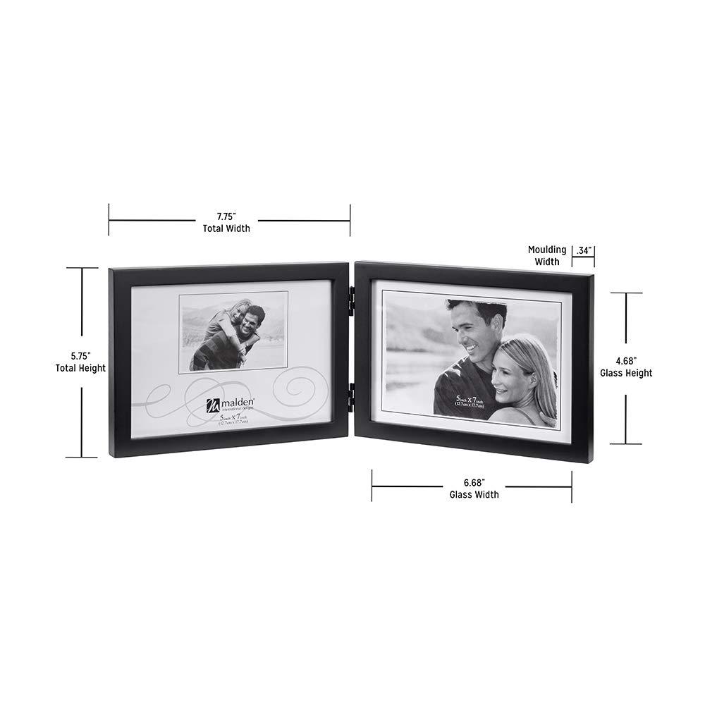 Malden Black Matte Picture Frame