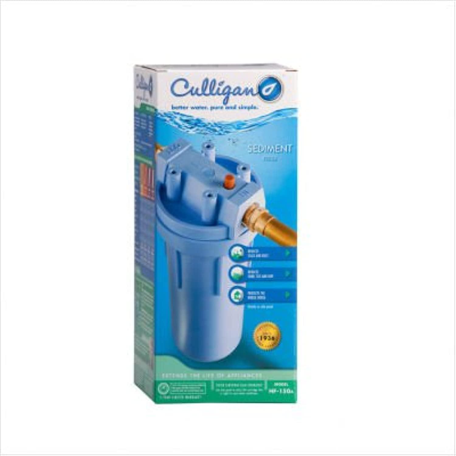 Culligan Filter HF-150A Whole Standard Duty 3/4" Inlet/Outlet Filtration System, Blue Housing