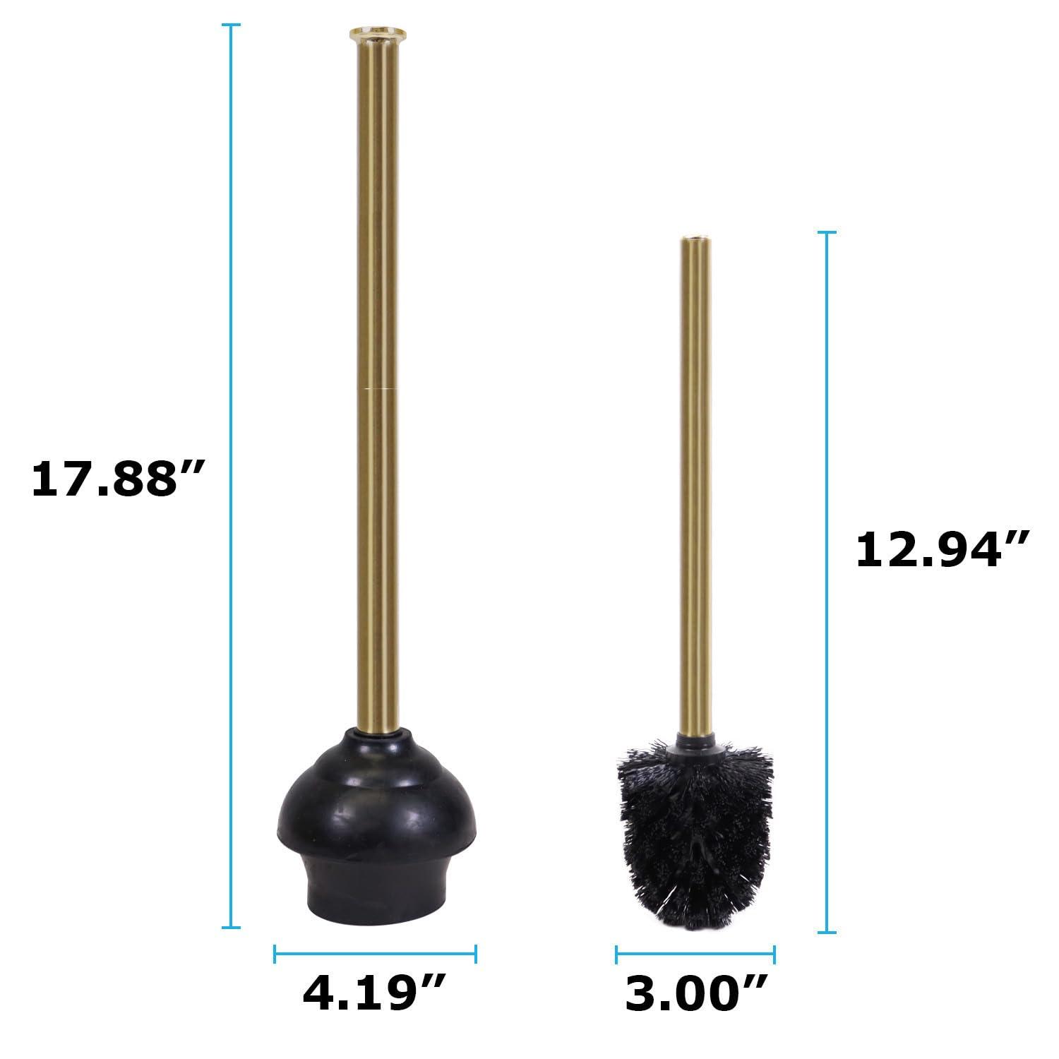 Blue Donuts Blue Donuts Metal Toilet Brush Set