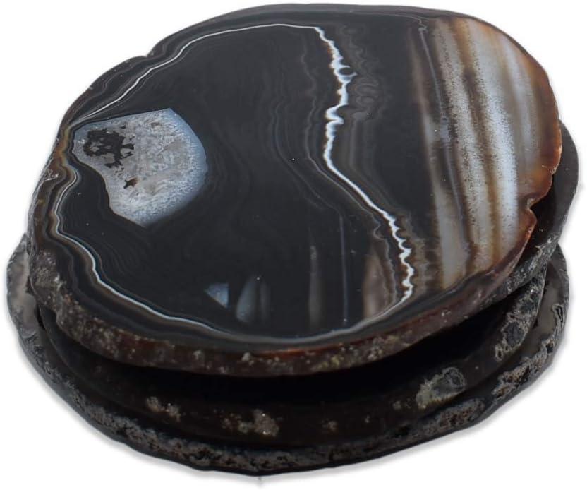 Agate 4 Piece Coaster Set