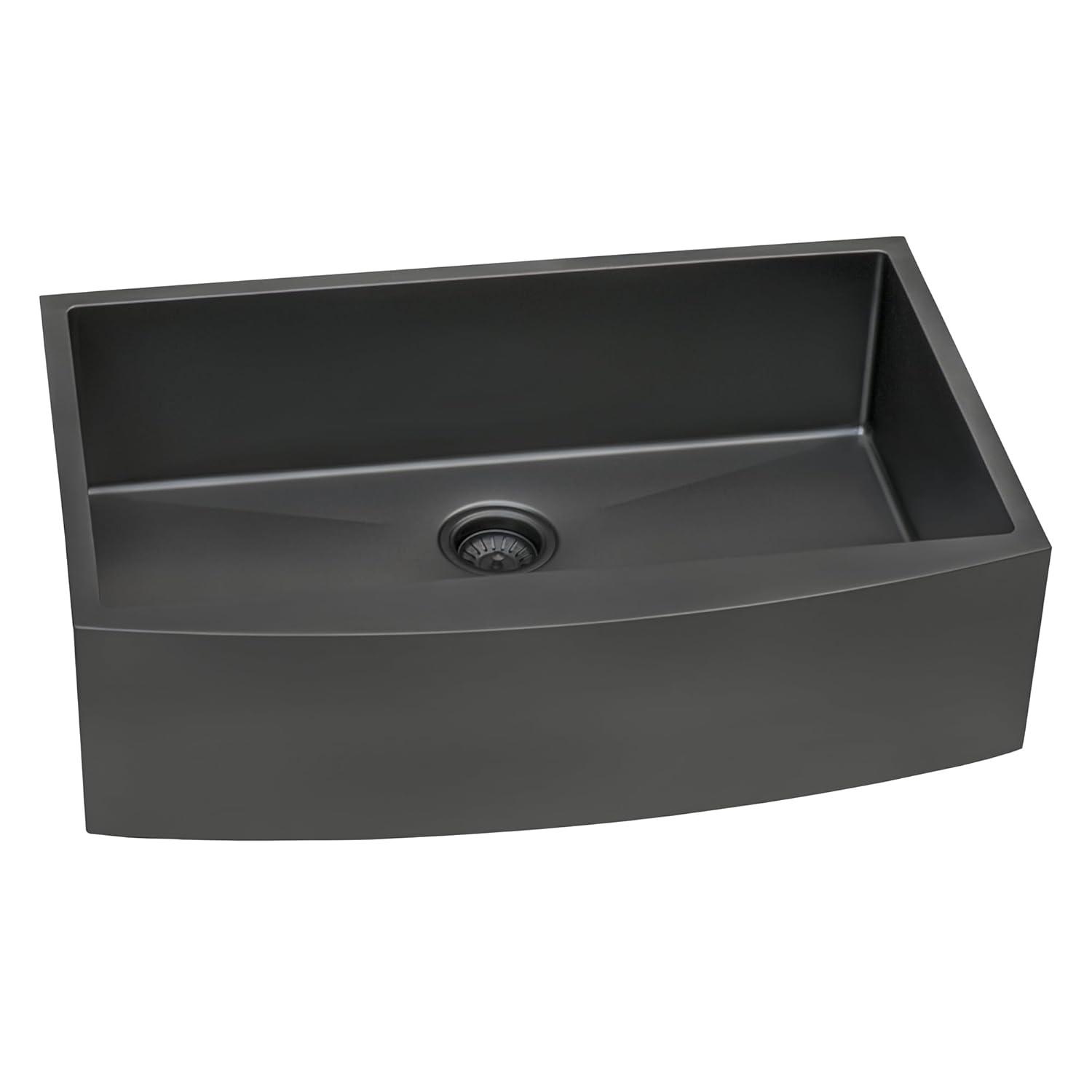 Ruvati 33-inch Apron-Front Farmhouse Kitchen Sink -Stainless Steel