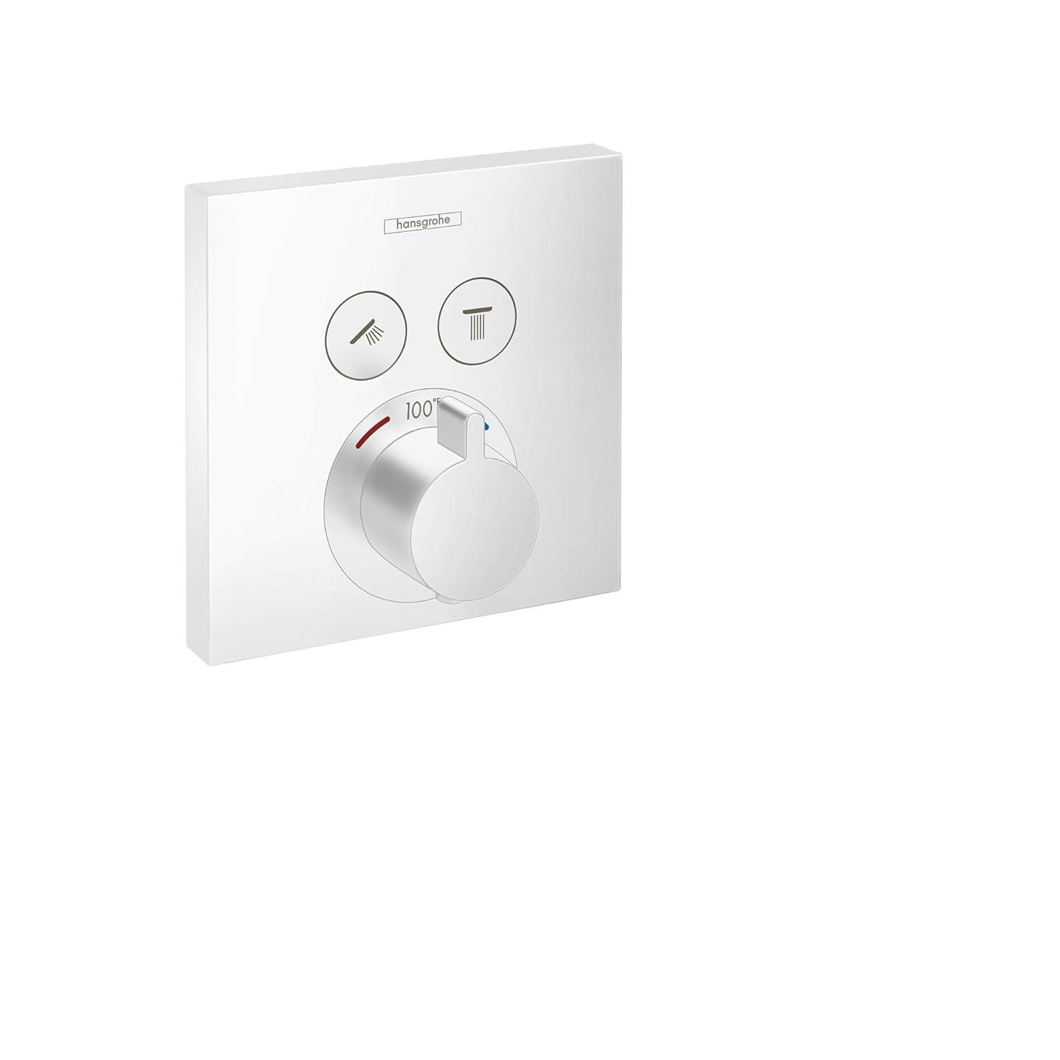 ShowerSelect 1-Handle 6-Inch Wide, Temperature Memory, Thermostatic Valve Trim Only, with Diverter