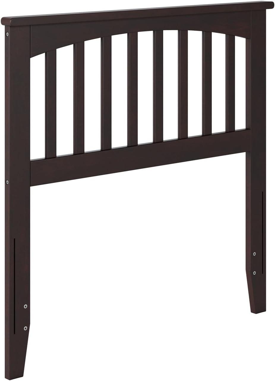 AFI Furnishings Mission Twin Headboard with Turbo Charger in Espresso