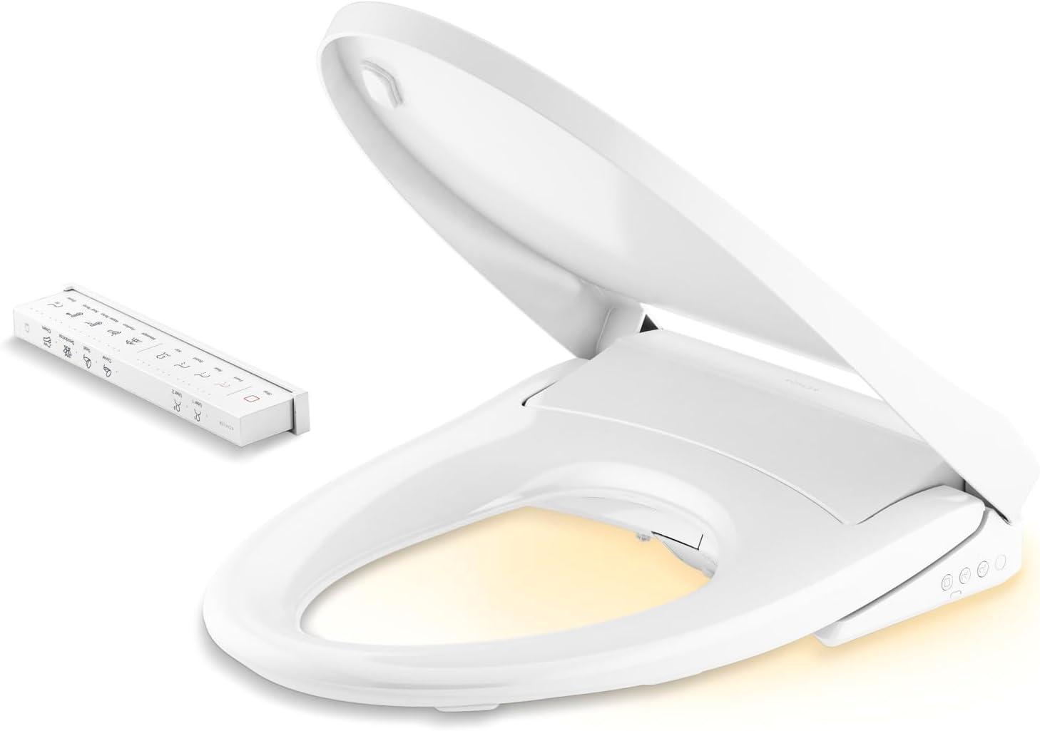 Purewash E930 Elongated Bidet Toilet Seat With Remote Control