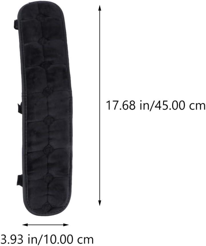Black Memory Foam Office Chair Armrest Cushions