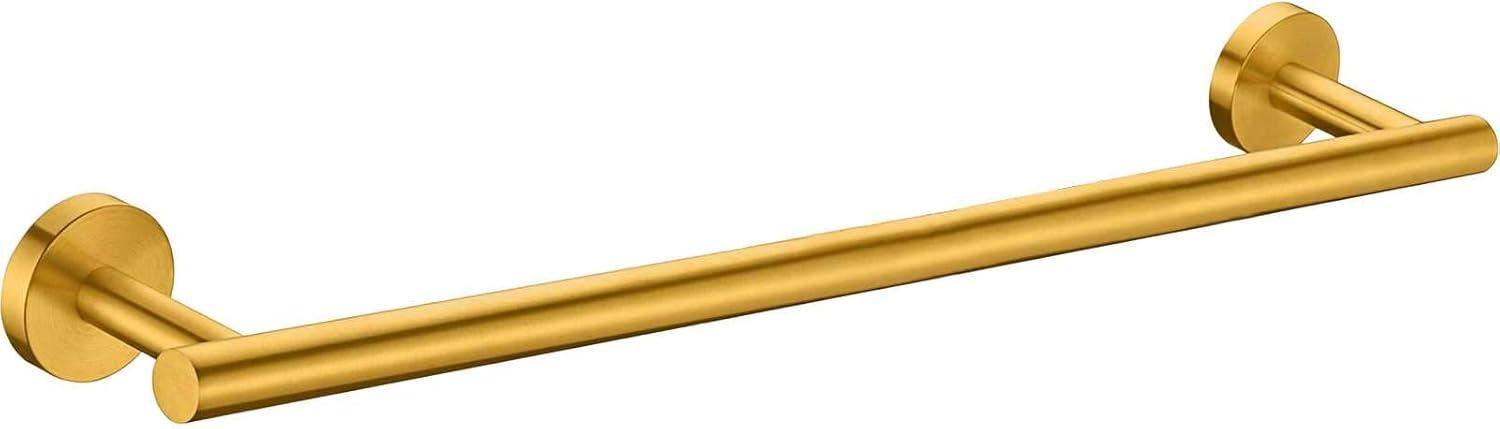 24-inch Wall Mounted Towel Bar for Kitchen and Bathroom, Brushed Gold, by RARXTR