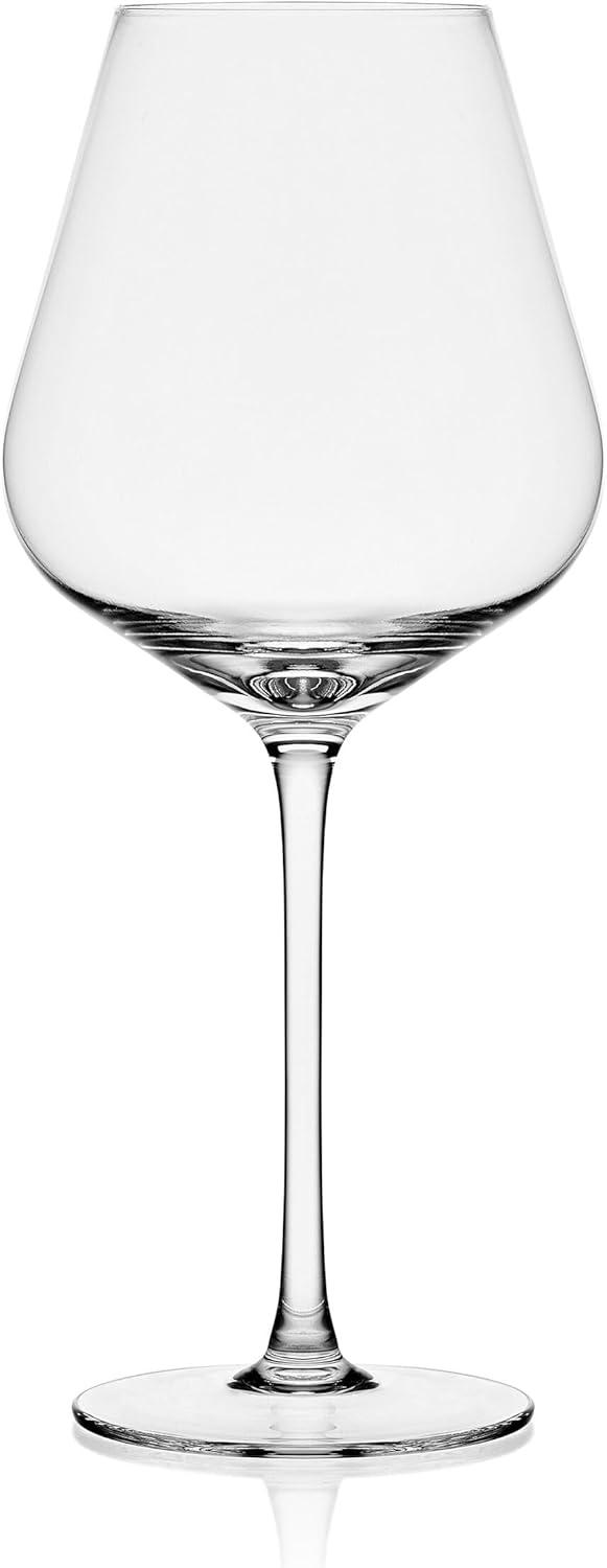 Samantha Clear Lead-Free Crystal Red Wine Glass Set