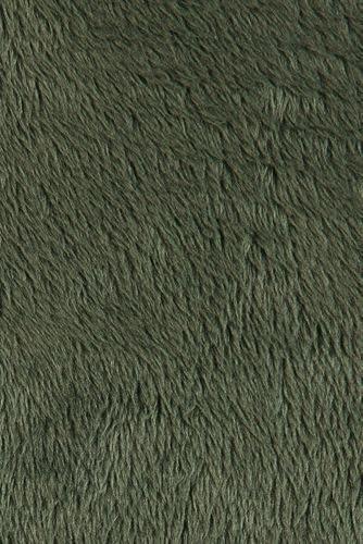 Lands' End High Pile Fleece Throw Blanket - 50x70 inches - Estate Green