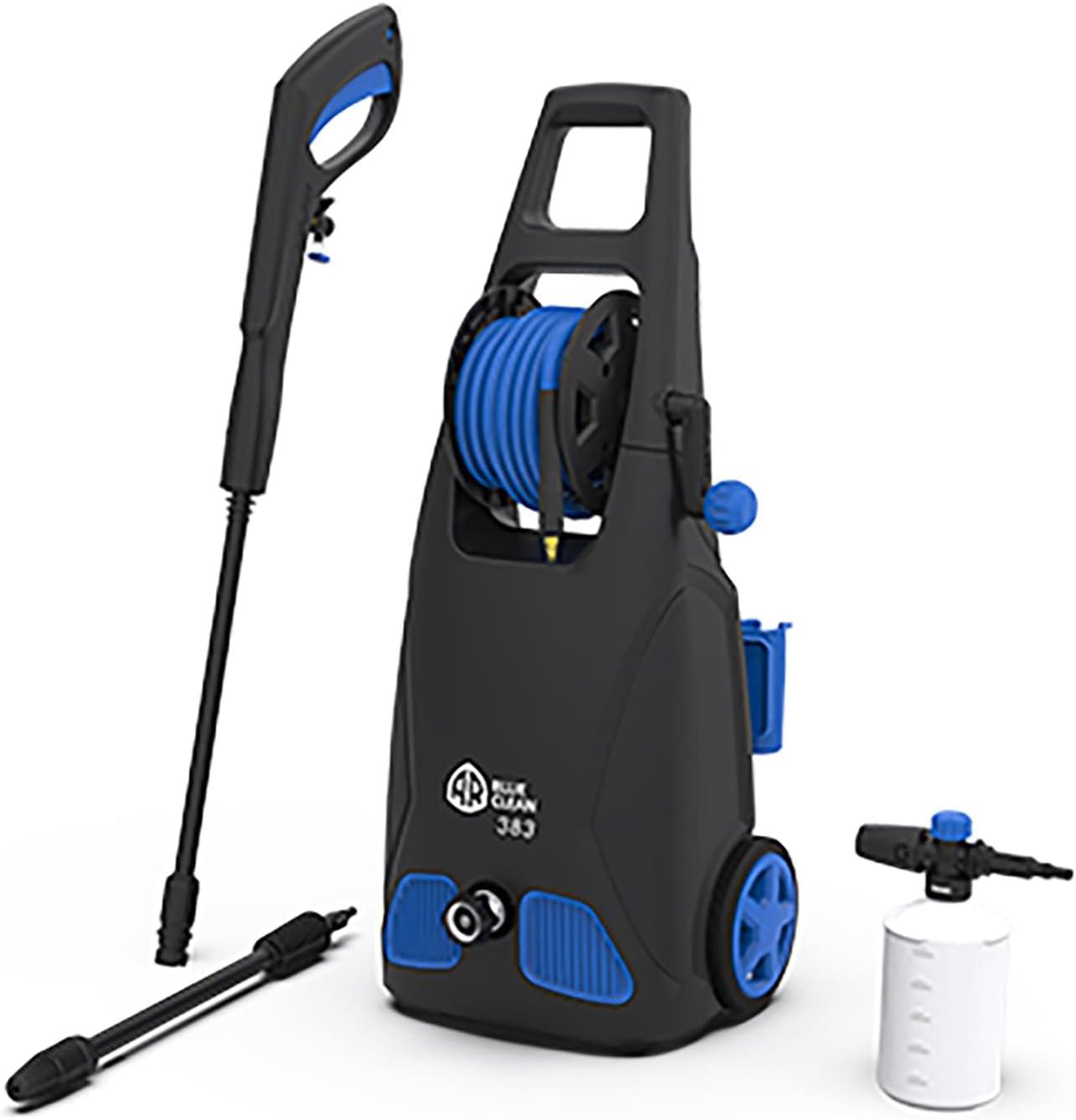 AR Blue Clean 1900 PSI Black and Blue Electric Pressure Washer