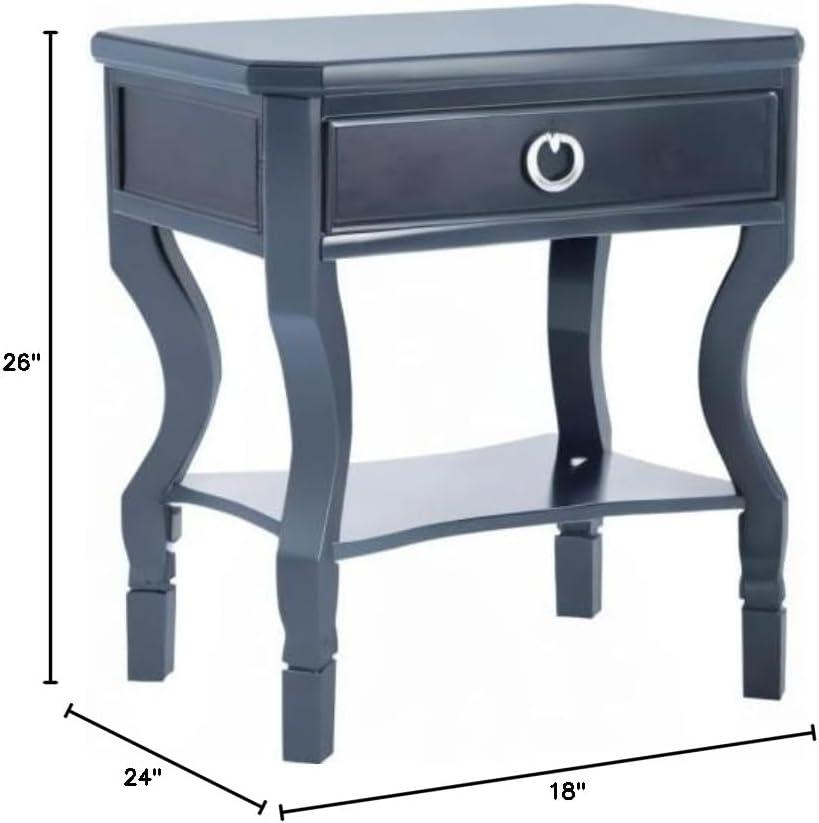 Alaia 1 Drawer Night Stand  - Safavieh