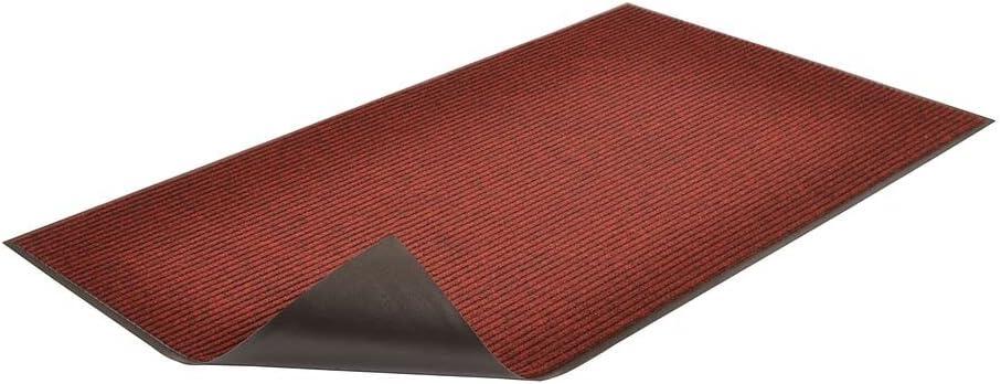 Notrax Carpeted Runner,Red/Black,3ft. x 10ft. 117S0310RB