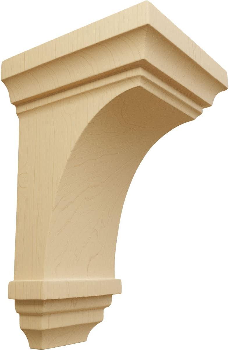 Mini Jefferson Alder Wood Corbel 3.5" x 3.75" x 6"