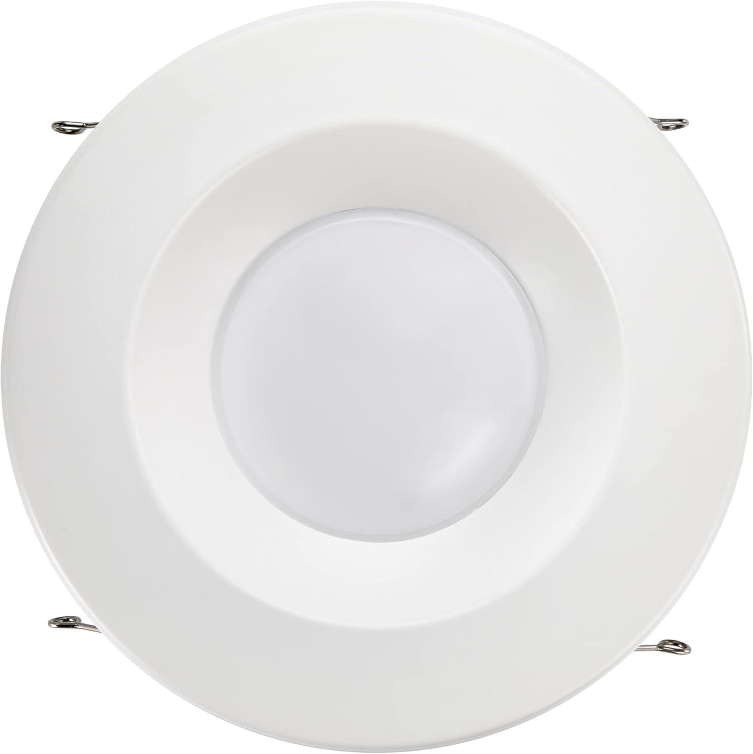 Luvoni Smart LED Downlights: Dimmable, 2700K-6000K, 1000 Lumens, E26 Adapter, ETL Listed, Alexa/Google Home Compatible.