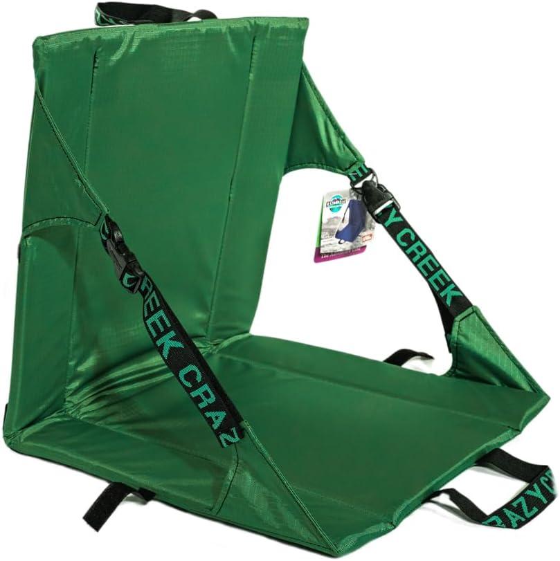 Crazy Creek Original Chair, Versatile and Water Proof, Green