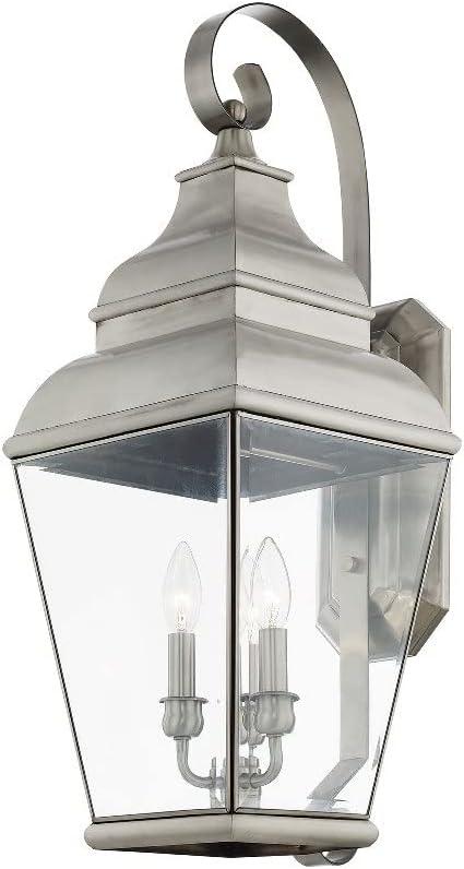 Livex Lighting Exeter 3 - Light Wall Light in  Black