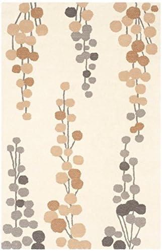 Soho SOH338 Hand Tufted Area Rug - Beige/Grey - 7'6"x9'6" - Safavieh.