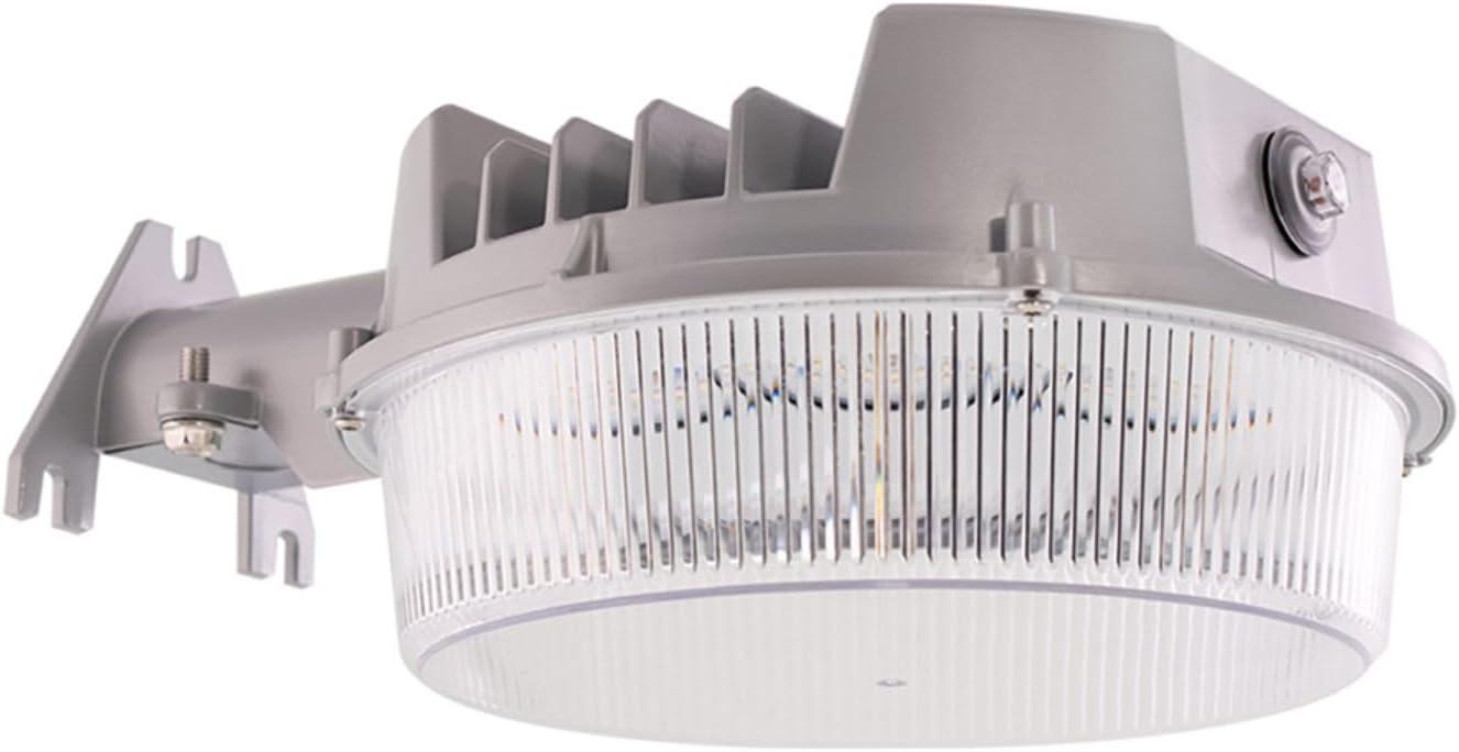 Halo ALB Series Dusk to Dawn Hardwired LED Gray Area Light Model No. ALB4A40GY