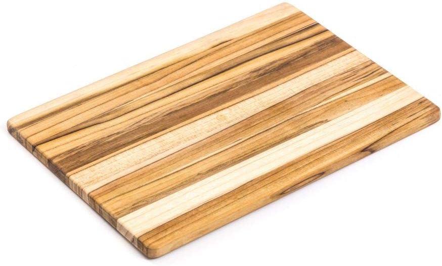 Teak Rectangular Cutting Board with Natural Finish