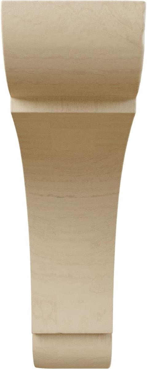 Ekena Millwork Olympic 6'' H x 1.75'' W x 6'' D Solid Wood Standard Bracket